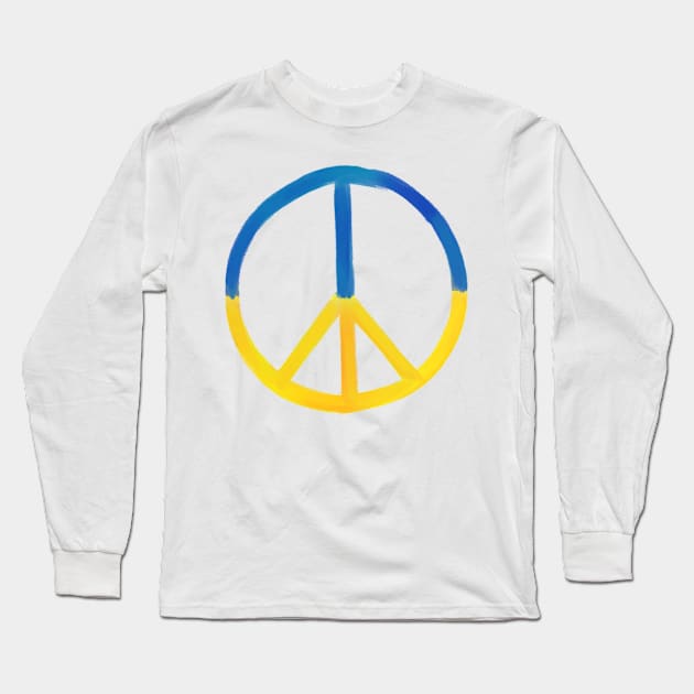 Make Peace Not War Pray For Ukraine. Visit my store:Atom139 Long Sleeve T-Shirt by Atom139